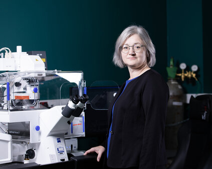 fot. Krzysztof Ćwik/UMW Na zdjęciu prof. Julita Kulbacka