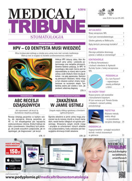 Medical Tribune - stomatologia (09/2016) 