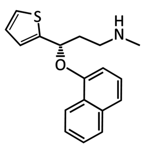 Rycina 1. Struktura chemiczna duloksetyny