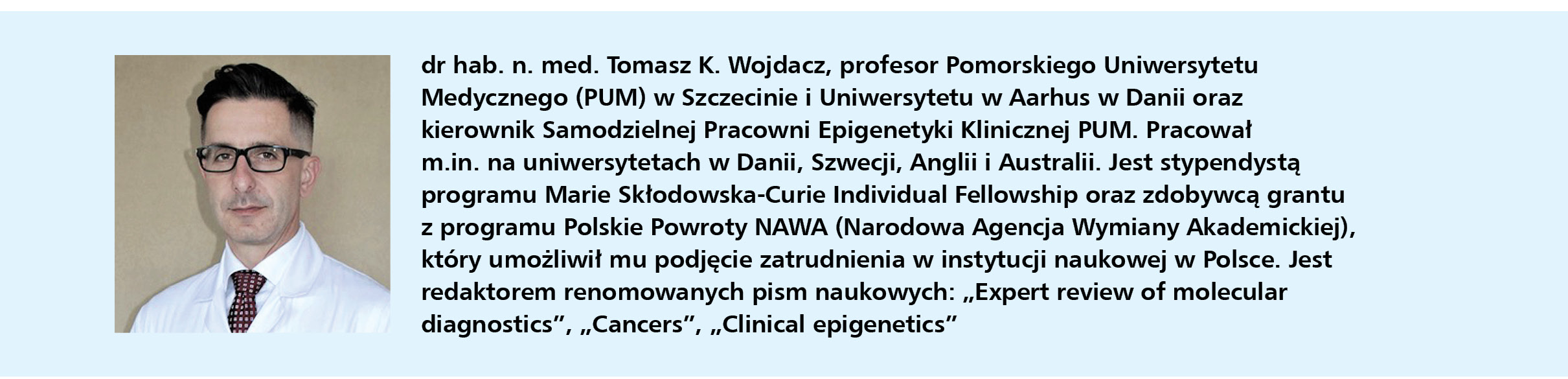 Wyprzedzić chorobę, odkrywając kod epigenetyczny komórki