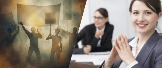 Urzędnicy chwalą się dokonaniami, a protest trwa 