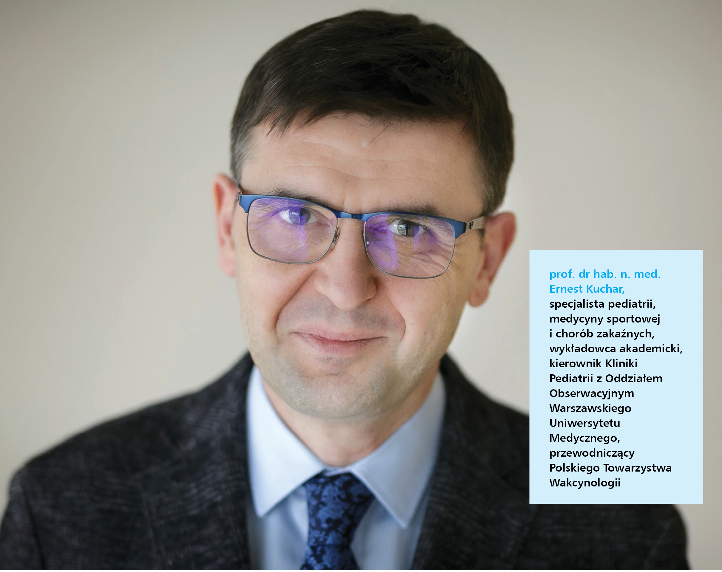 Profesor Ernest Kuchar: w szczepieniach potrzebne są kontynuacja i inkluzywność