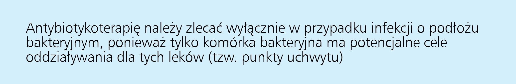 Zasady racjonalizacji terapii antybiotykowych w schorzeniach układu oddechowego i moczowego
