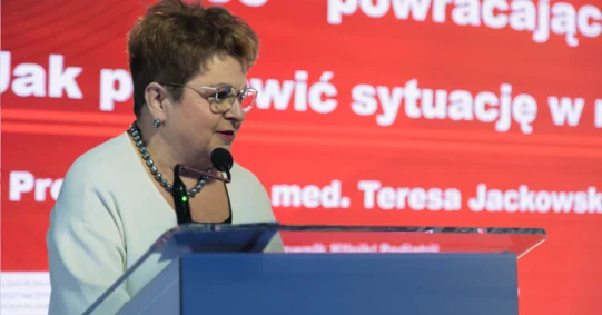 Prof. Teresa Jackowska prezesem Polskiego Towarzystwa Pediatrycznego