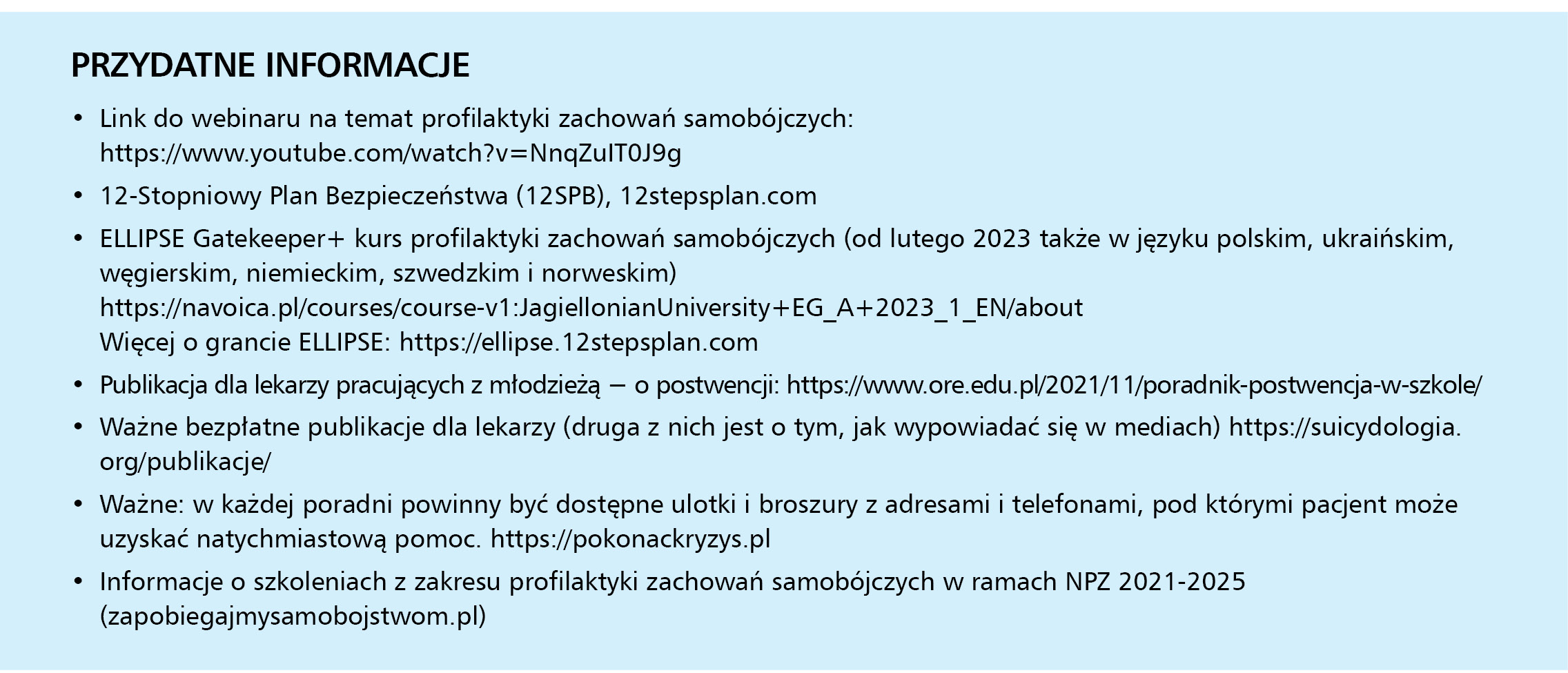 Samobójstwo to śmierć, której można zapobiec