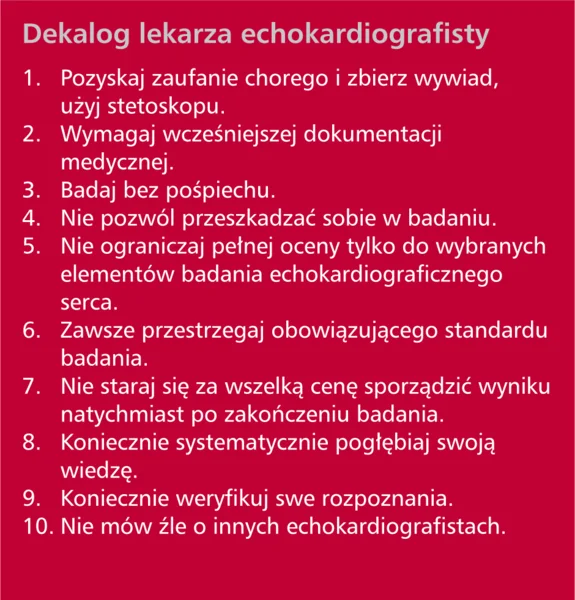 Wprowadzenie - Echokardiografia od podstaw
