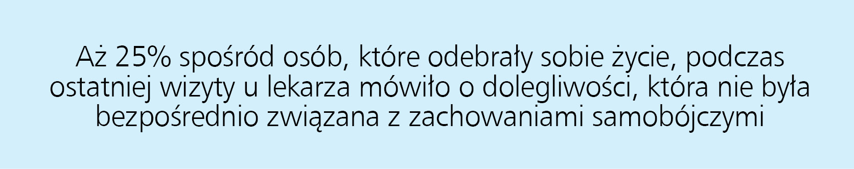 Samobójstwo to śmierć, której można zapobiec