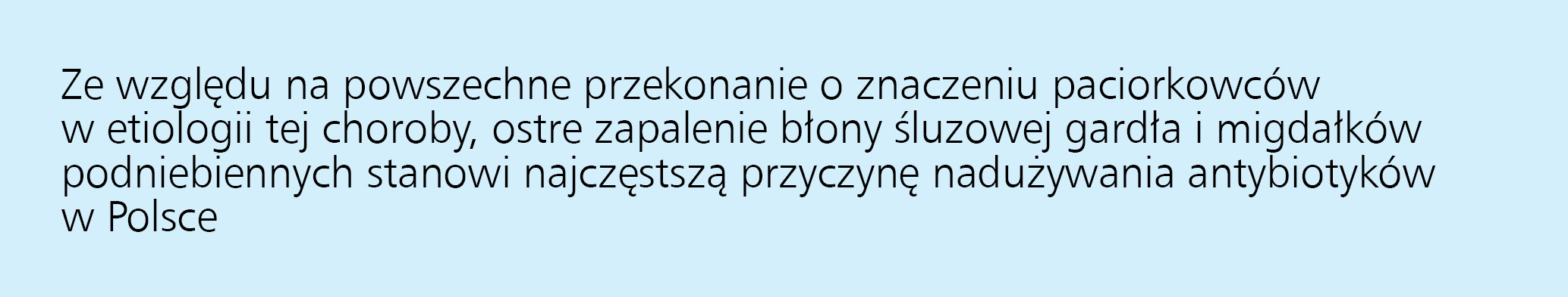Zasady racjonalizacji terapii antybiotykowych w schorzeniach układu oddechowego i moczowego