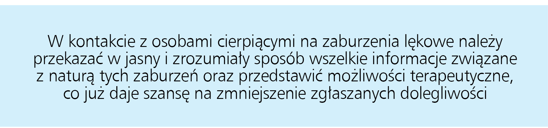 Pacjent z zaburzeniami lękowymi w gabinecie lekarza POZ