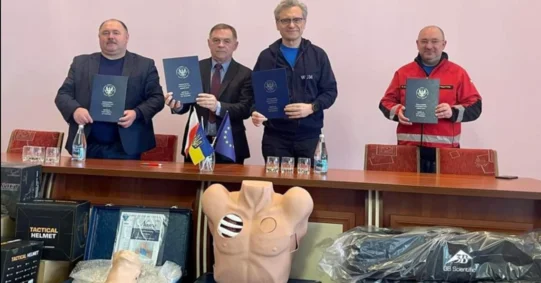 WUM tworzy centrum szkoleniowe ratownictwa medycznego w Ukrainie
