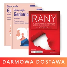 Pakiet: Rany w praktyce lekarza i pielęgniarki podstawowej opieki zdrowotnej + Stany nagłe. Geriatria - tom I, tom II