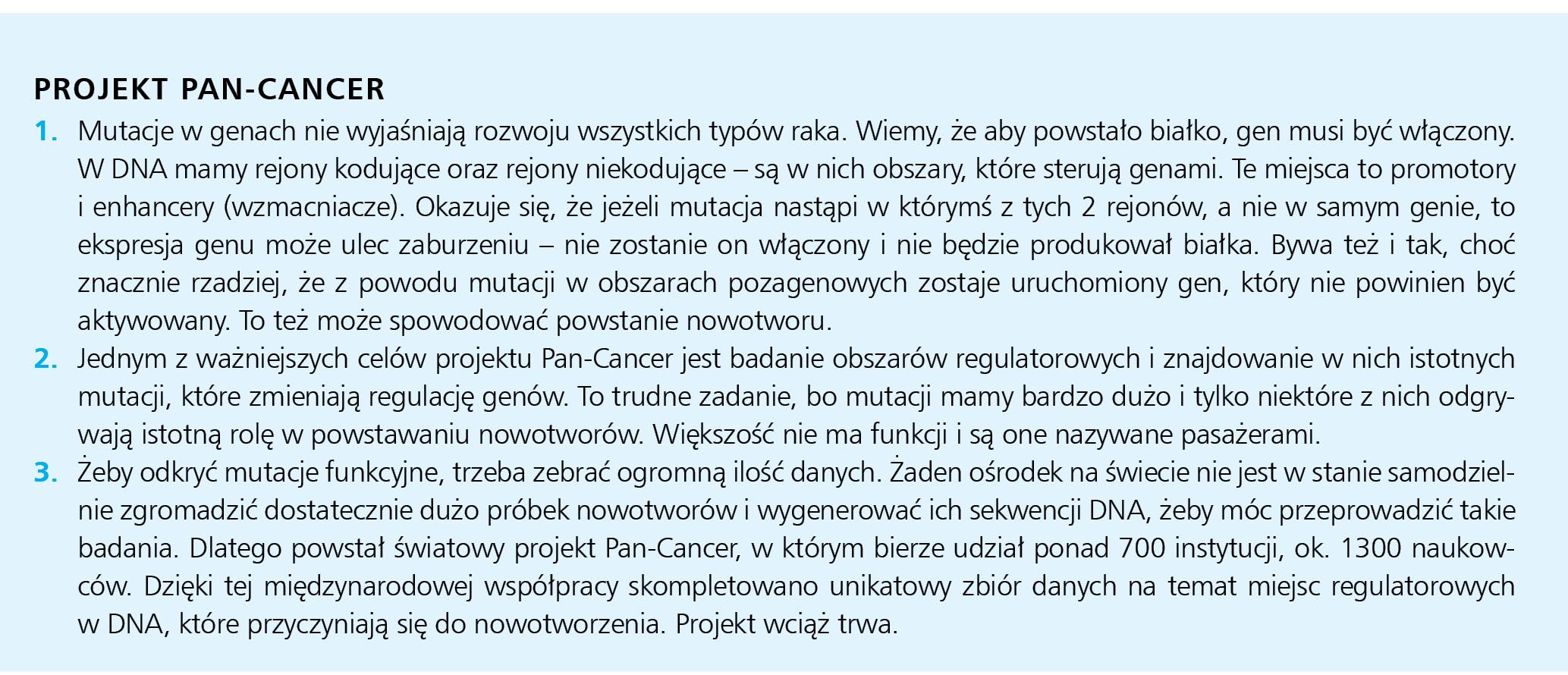 Jesteśmy coraz bliżsi poznania procesów prowadzących do nowotworzenia