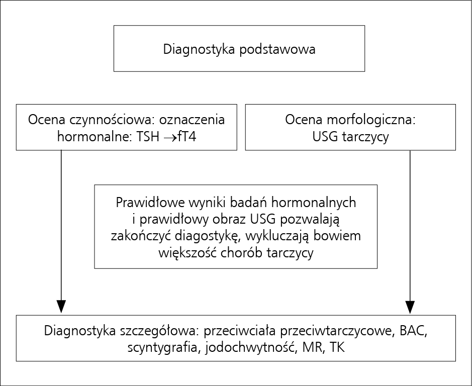 Rycina. Diagnostyka w&nbsp;tyreologii.