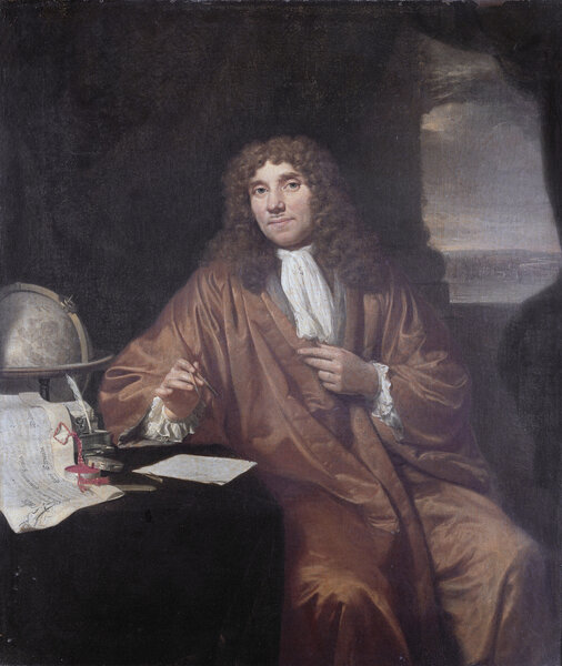 Ryc. 2. Antoni van Leeuwenhoek zwany królem mikroskopu.