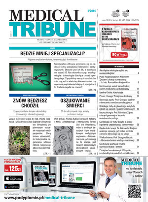 Medical Tribune 04/2016
