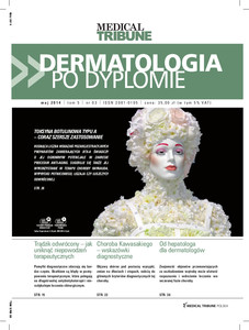 Okladki dermatologia maj