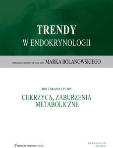 Trendy w endokrynologii - cukrzyca, zaburzenia metaboliczne
