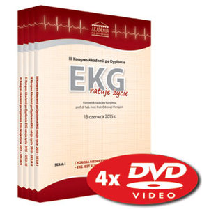 Film DVD - III Kongres Akademii po Dyplomie EKG ratuje życie 13.06.2015 r.