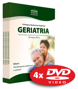 Film DVD - IV Kongres Akademii po Dyplomie GERIATRIA, 29.03.2014 r.
