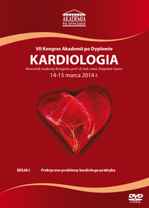 Film DVD - VII Kongres Akademii po Dyplomie KARDIOLOGIA 14-15.03.2014 DVD 1 – Sesja 1