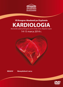Film DVD - VII Kongres Akademii po Dyplomie KARDIOLOGIA 14-15.03.2014 DVD 5 – Sesja 5