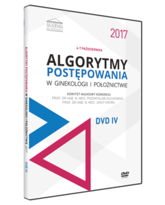 Film DVD - Kongres Akademii po Dyplomie Algorytmy postępowania w ginekologii i położnictwie 2017, 6-7 październik 2017 - DVD IV