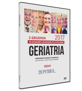 Film DVD - VII Kongres Akademii po Dyplomie GERIATRIA, 2 grudnia 2017 - SESJA IV