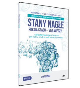 Film DVD - VIII Kongres Akademii po Dyplomie - Stany Nagłe, Presja czasu - siła wiedzy, 19-20 października 2018, Warszawa - SESJA I