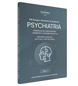 XIII Kongres Akademii Po Dyplomie - Psychiatria 2023 - DVD z sesji 1